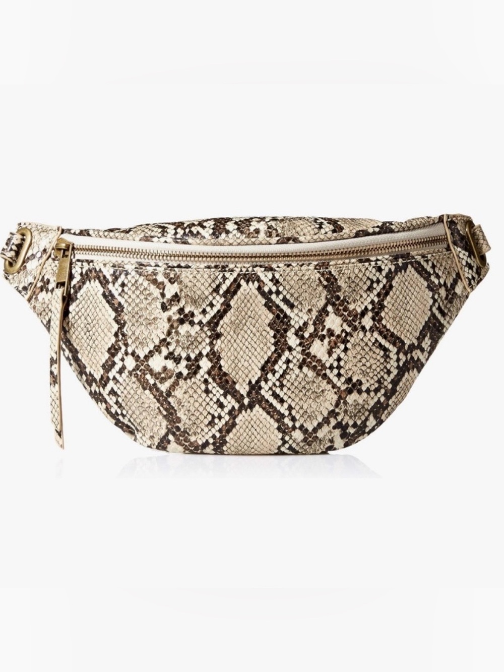 The Drop "Preston" Snakeskin Patterned Belt Bag